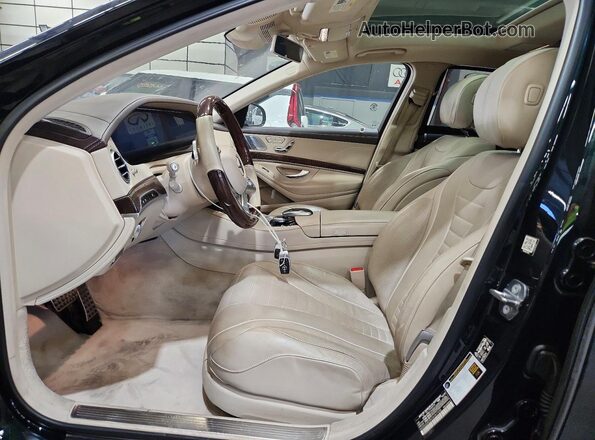 WDDUG8DB0JA381938 2018 MERCEDES-BENZ S Зеленый Вид панели приборов