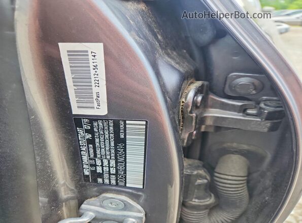 WDD5J4HB0LN026496 2020 MERCEDES-BENZ CLA-CLASS Silver VIN sticker view