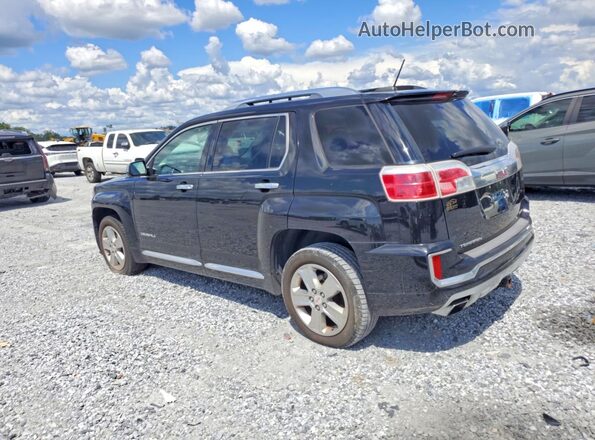 2GKFLVEK7H6293881 2017 GMC TERRAIN Черный Задняя правая четверть