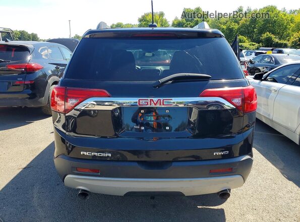 1GKKNULS4JZ233248 2018 GMC ACADIA Black Widok wnętrza z przodu