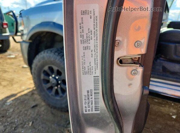 3C6TR5EJ0MG681965 2021 RAM 2500 Silver VIN sticker view