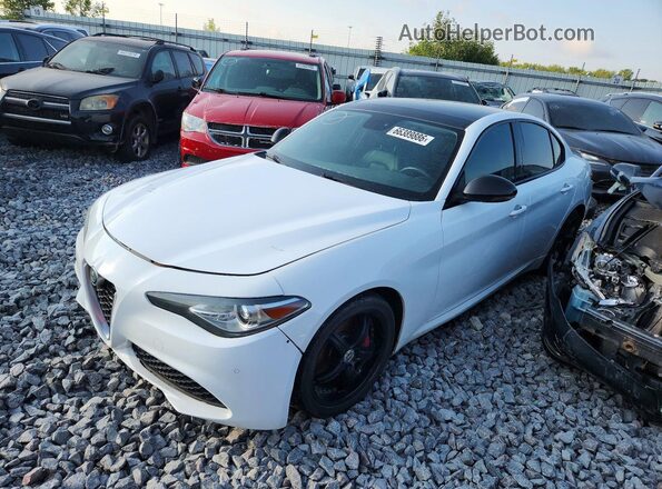 ZARFAECN7H7554866 2017 ALFA ROMEO GIULIA White უკანა მარცხენა
