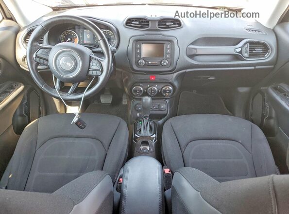 ZACCJBBT5GPC96618 2016 JEEP RENEGADE Black Vista del cuadro de instrumentos