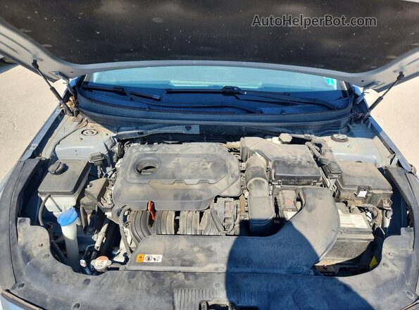 5NPE34AFXGH311651 2016 HYUNDAI SONATA Silver Widok komory silnika