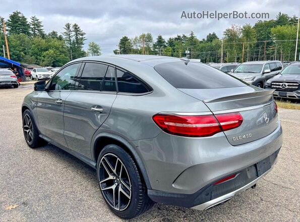 4JGED6EB1GA016666 2016 MERCEDES-BENZ GLE Gray უკანა მარჯვენა