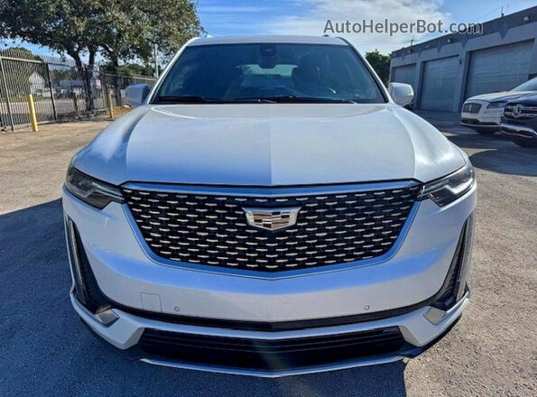 1GYKPCRSXMZ230618 2021 CADILLAC XT6 White Вид ззаду