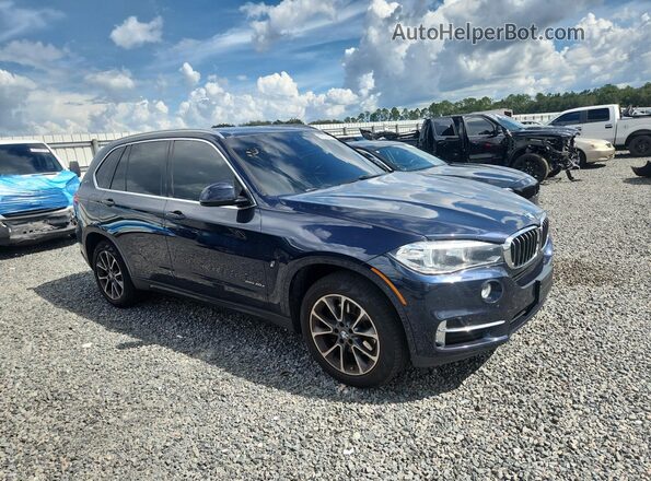 5UXKT0C31H0V97272 2017 BMW X5 Blue Front view
