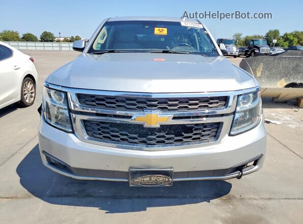 1GNSKHKC6GR185578 2016 CHEVROLET SUBURBAN Silver უკანა ხედი