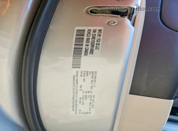 2C4RC1CG5RR148922 2024 CHRYSLER VOYAGER Silver Սալոնի 360 աստիճան տեսք