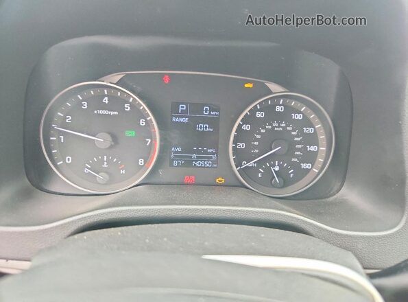 5NPD74LF6HH166591 2017 HYUNDAI ELANTRA Silver Widok tylnych siedzeń