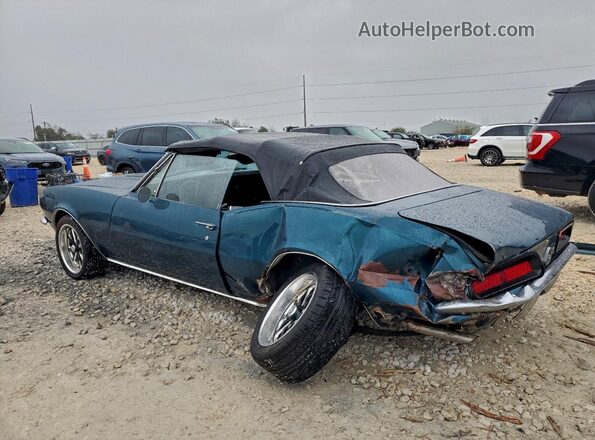 123677N252838 1967 CHEVROLET CAMARO Зеленый Задняя левая четверть