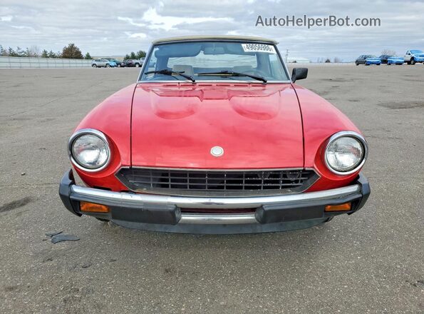 124CS20144029 1971 FIAT 124 Красный Вид спереди
