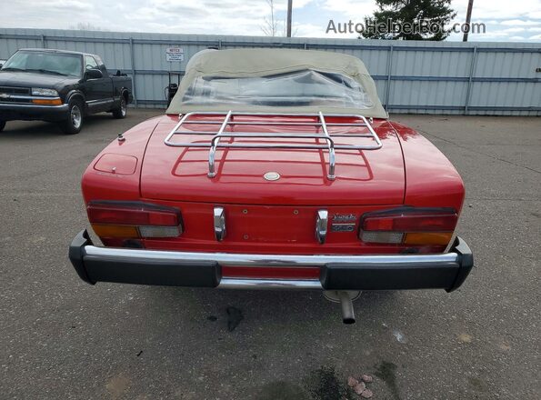 124CS20144029 1971 FIAT 124 Красный Вид сзади