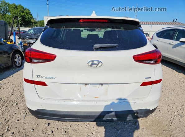 KM8J3CA47KU863982 2019 HYUNDAI TUCSON White Front interior view