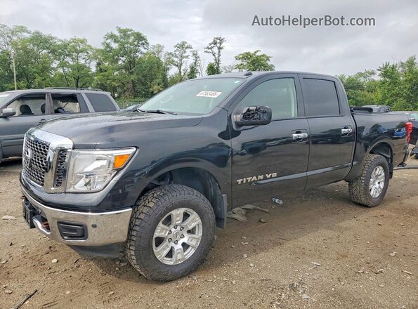 1N6AA1E5XJN546768 2018 NISSAN TITAN Black Rear left