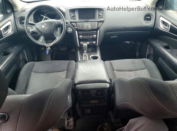 5N1DR2MM1JC675903 2018 NISSAN PATHFINDER Blue Вид щитка приладів