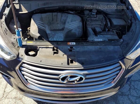 KM8SMDHF2HU179266 2017 HYUNDAI SANTA Blue Widok naklejki z numerem VIN