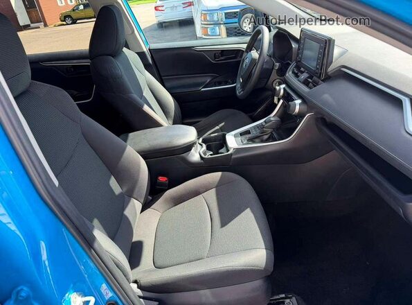 2T3F1RFV1KW022148 2019 TOYOTA RAV4 Синий Вид задних сидений