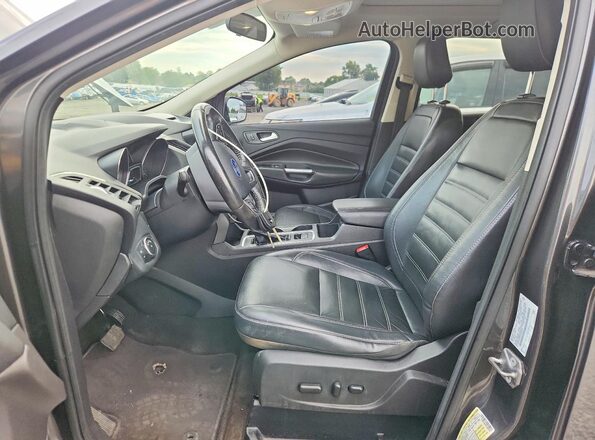 1FMCU9HD5JUB94852 2018 FORD ESCAPE Gray Вид панелі приладів