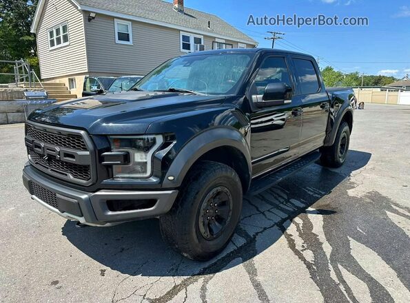 1FTFW1RG7JFA55252 2018 FORD F150 Черный Задняя левая четверть