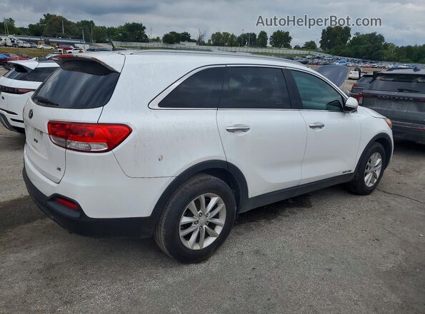 5XYPGDA57HG209043 2017 KIA SORENTO Белый Передняя правая четверть