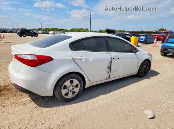 KNAFK4A66G5438871 2016 KIA FORTE White Przód prawy