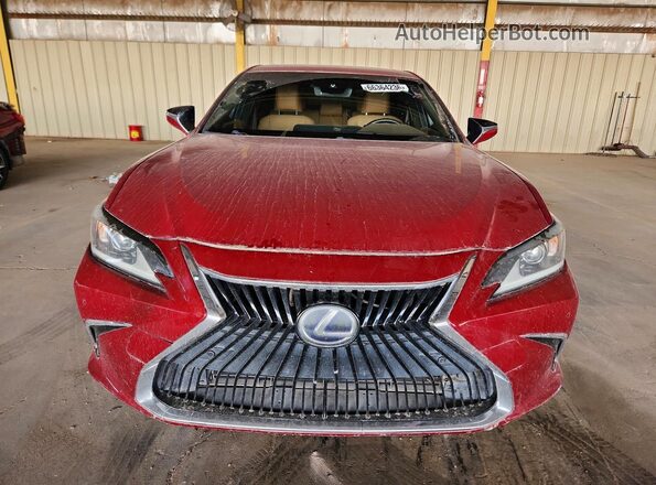 JTHB21B19K2002981 2019 LEXUS ES Maroon Вид ззаду