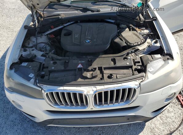 5UXWY3C57G0N86796 2016 BMW X3 White VIN კოდის სტიკერის ხედი