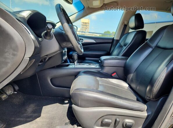 5N1DR2MN7KC604554 2019 NISSAN PATHFINDER Black Widok deski rozdzielczej
