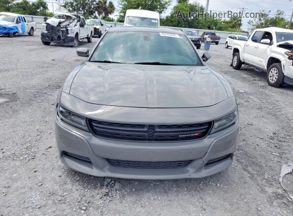 2C3CDXBG1KH717675 2019 DODGE CHARGER Silver Вид ззаду