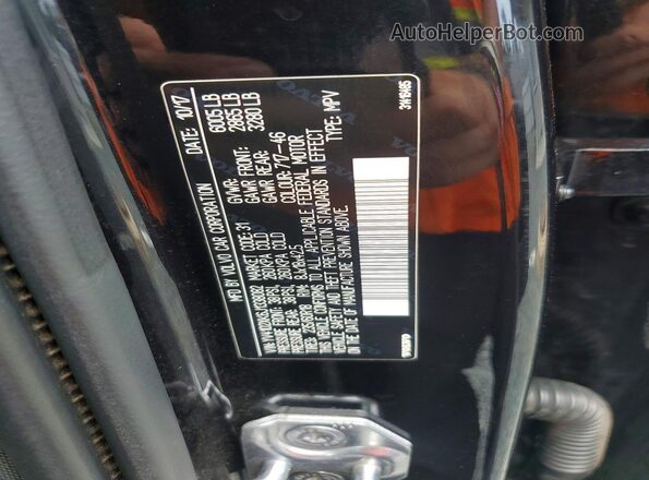 YV4102XK6J1338082 2018 VOLVO XC90 Black 360 interior view