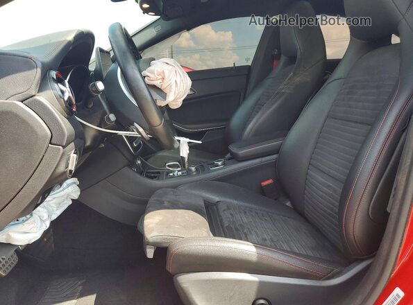 WDDSJ5CB6JN515482 2018 MERCEDES-BENZ CLA-CLASS Красный Вид панели приборов
