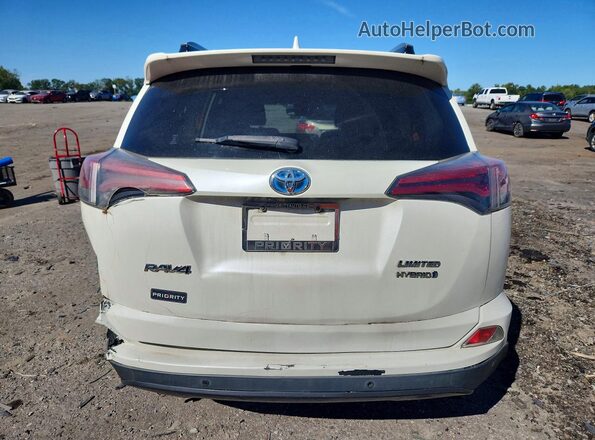 JTMDJREV8JD155350 2018 TOYOTA RAV4 White Вид салону спереду
