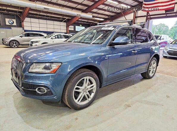 WA1D7AFP3HA044730 2017 AUDI Q5 Blue Задня ліва чверть