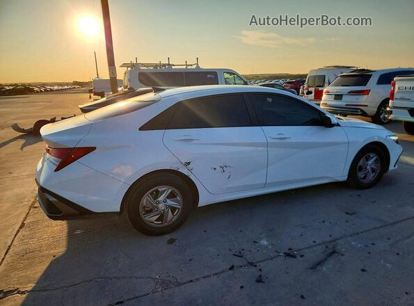 KMHLL4DG0SU899601 2025 HYUNDAI ELANTRA White Передня права чверть