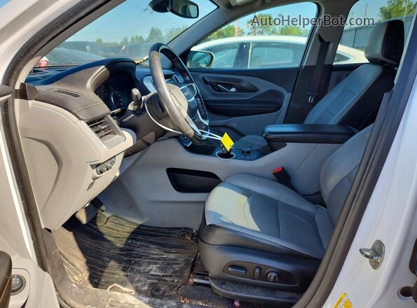 3GKALVEV4JL356215 2018 GMC TERRAIN White Вид панелі приладів