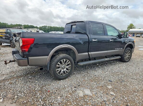 1N6BA1F4XGN515734 2016 NISSAN TITAN Черный Передняя правая четверть