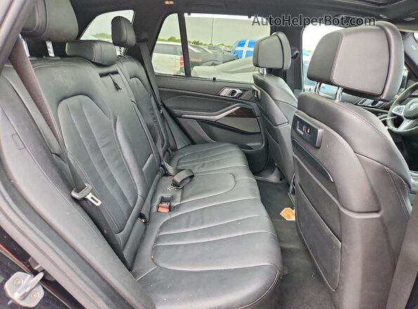 5UXCR6C08LLL65979 2020 BMW X5 Black Rear interior view