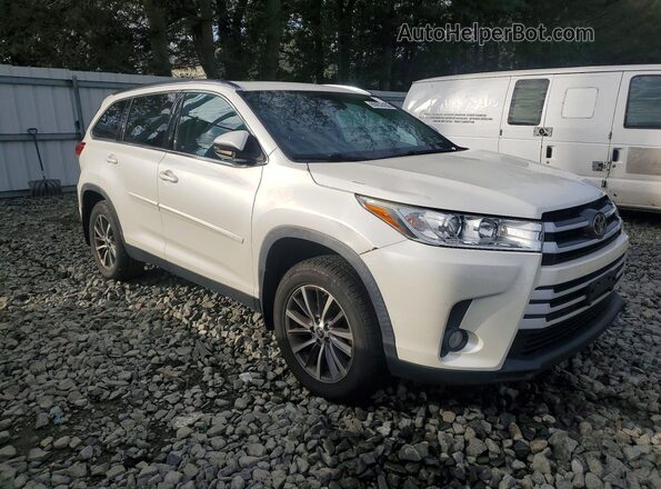 5TDJZRFHXKS603985 2019 TOYOTA HIGHLANDER Белый Вид спереди