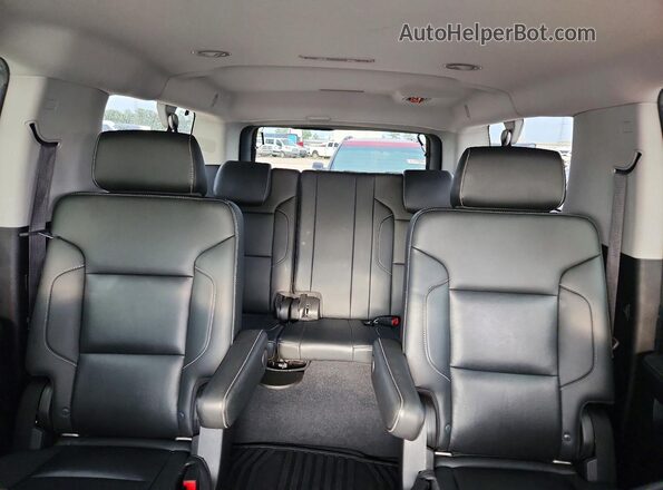 1GNSCHKC1KR262282 2019 CHEVROLET SUBURBAN Серебряный Вид задней части салона