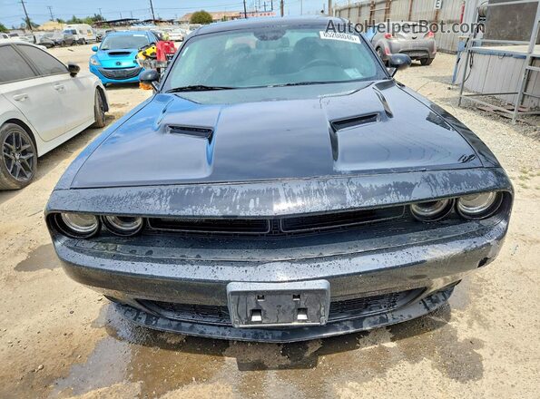2C3CDZAG4KH521839 2019 DODGE CHALLENGER Black Вид ззаду