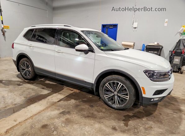 3VV4B7AX3JM067594 2018 VOLKSWAGEN TIGUAN White Передня права чверть