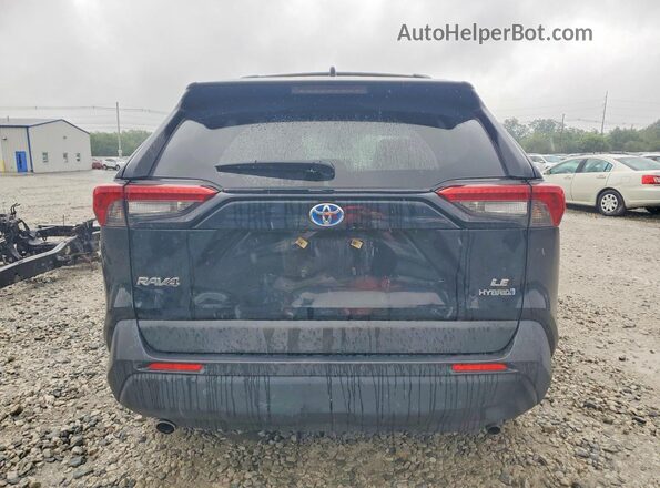 JTMLWRFV1ND147172 2022 TOYOTA RAV4 Black წინა სალონის ხედი