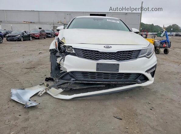 5XXGT4L39LG433709 2020 KIA OPTIMA Белый Вид сзади