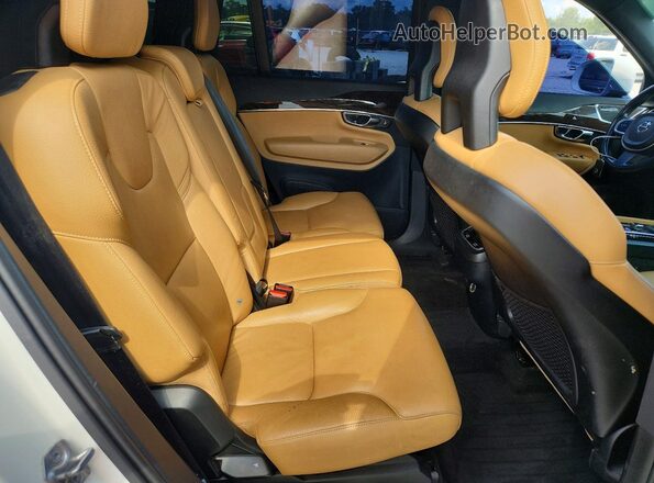 YV4A22PK6H1154829 2017 VOLVO XC90 White Engine compartment view