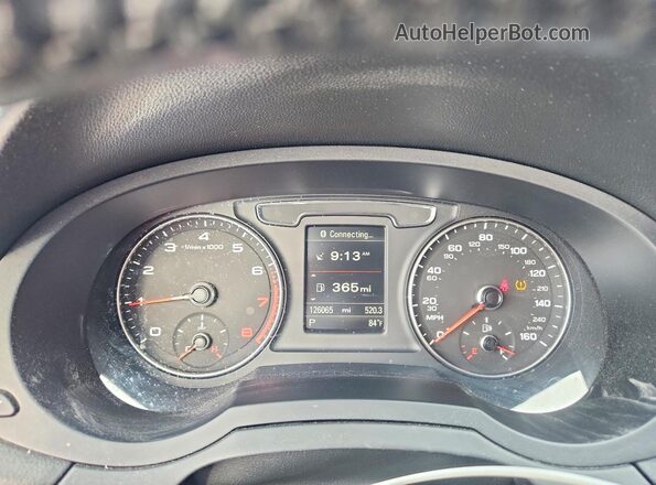 WA1HCCFS5HR000243 2017 AUDI Q3 White უკანა სავარძლების ხედი