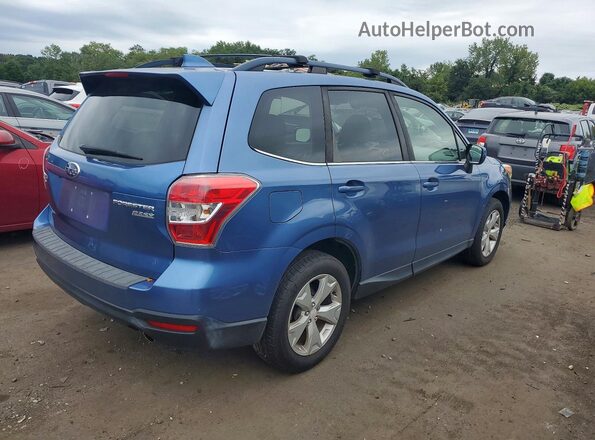 JF2SJARC7GH547496 2016 SUBARU FORESTER Blue Front right