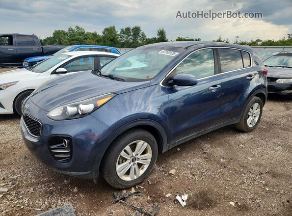 KNDPMCAC8K7619131 2019 KIA SPORTAGE Blue უკანა მარცხენა