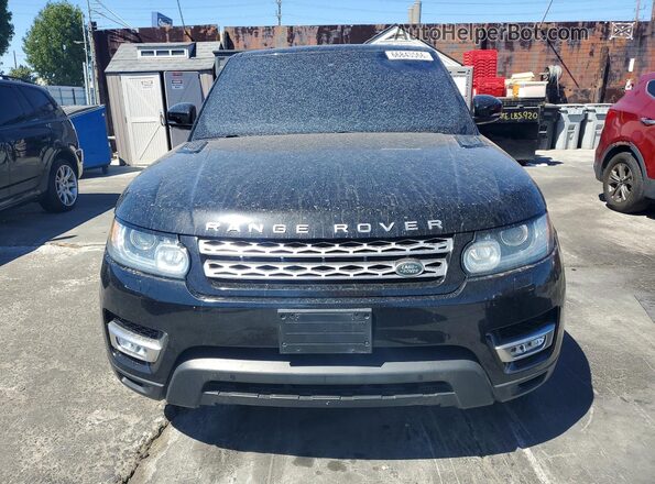 SALWR2VF0GA580243 2016 LAND ROVER RANGE ROVER Черный Вид сзади