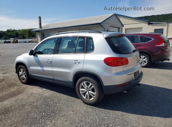 WVGBV7AX4GW555132 2016 VOLKSWAGEN TIGUAN Серебряный Задняя правая четверть